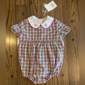 TBBC Cindy Lou Sash Bubble /Miss Porters Plaid NWT never worn